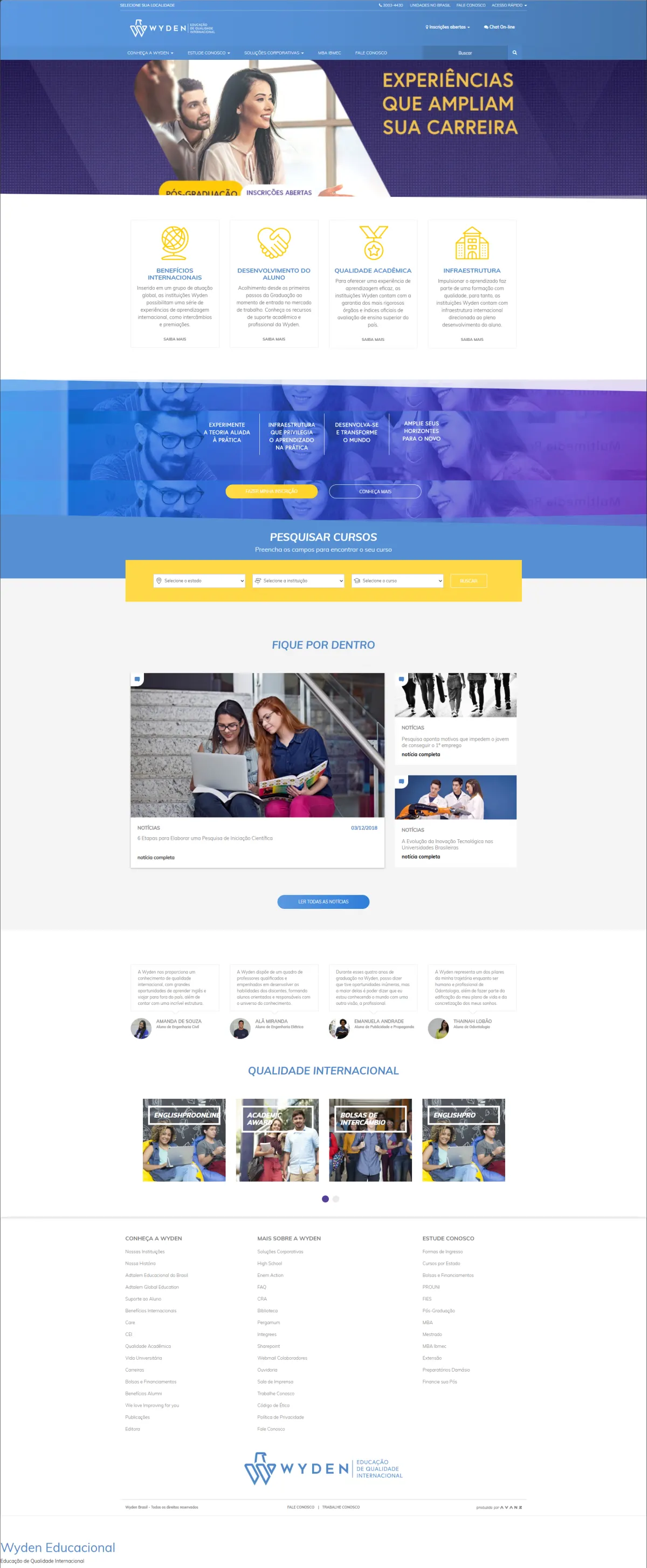 Website print for Wyden Portal