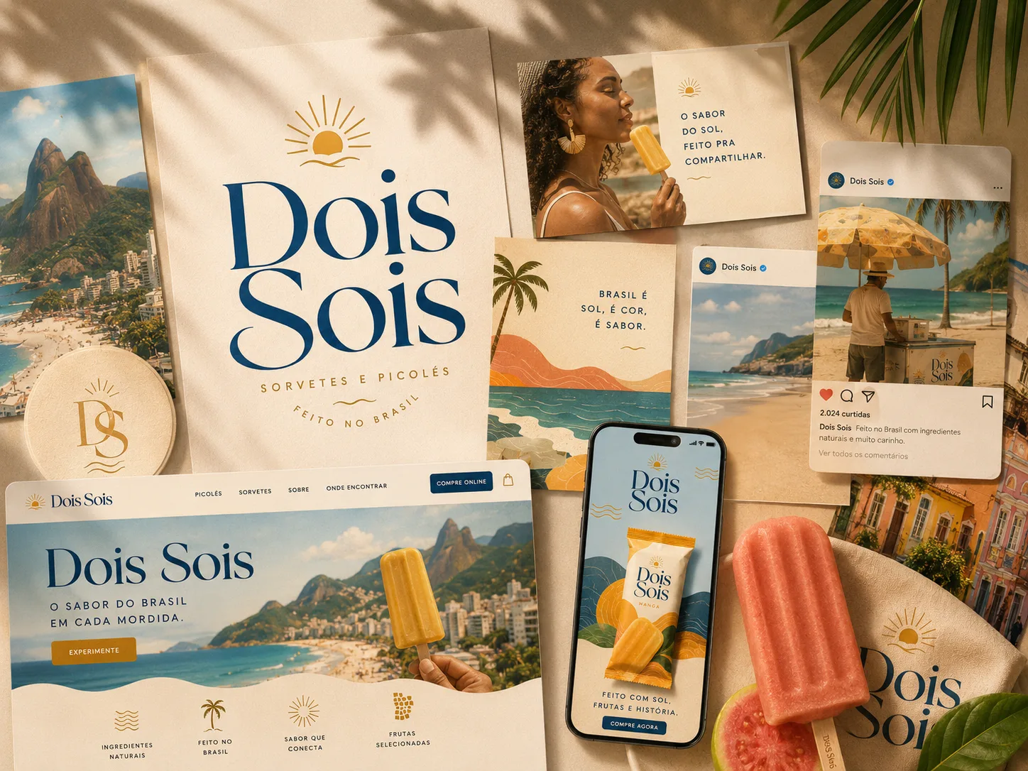 Cover image for Dois Sois